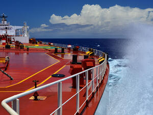 On board tanker (Shutterstock)	