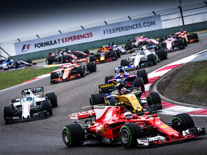 start the F1 race at Formula One Chinese Grand Prix at Shanghai Circuit. (Shutterstock/ File Photo)
