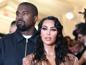 كيم كارداشيان وزوجها كانيه ويست