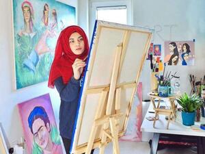 Artist Maliha Abidi (Twitter)