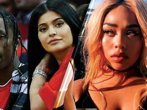 جوردن وودز وكايلي جينر وترافيس سكوت