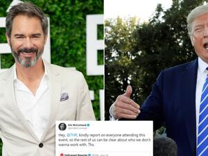 دونالد ترامب وإريك ماكورماك