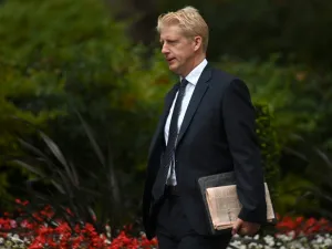 Britain's Minister of State for Universities Jo Johnson arrives to attend a meeting of the Cabinet at 10 Downing Street in central London on September 4, 2019. (AFP/ File Photo)