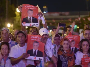 Karoui is to remain in prison after an appeal was turned down just two days ahead of the poll, his party and lawyers said. (AFP/ File Photo)