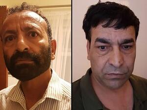 Mohammed Patman (left) and Darya Khan Safi (right), both fathers to six, are accused of plotting to kill a woman who renounced Islam. (Daily Mail)