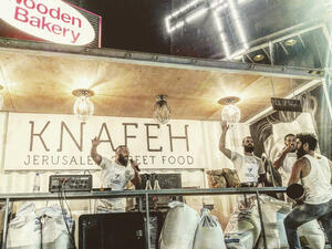 Arabic music is always playing through a sound system, the bakers break out into dance now and then [Instagram]