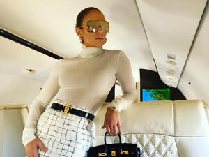 She is set to hit movie screens in a saucy new role for the upcoming movie Hustlers Source @jlo Instagram