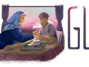 The Google Doodle was released to commemorate Dr Ruth Pfau's 90th birthday [Google]