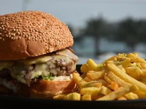 Angus Beef Burger makes the perfect partner to a luxurious day outdoors. 