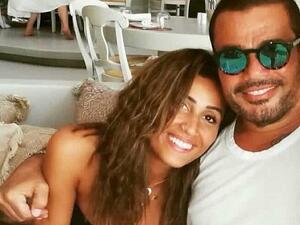 إعلان زواج عمرو دياب من دينا الشربيني