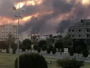 Drones strike major Saudi Aramco oil facilities  (Twitter) 