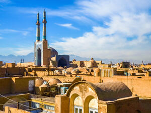 View of the historic centre of Yazd - Iran  (Shutterstock)	