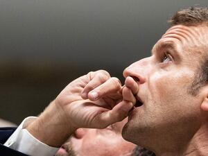 French President Emmanuel Macron (AFP)