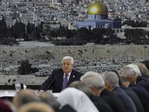 Abbas said he would discuss plans for new parliamentary elections with all factions, including longterm rivals Hamas, and renewed a pledge to hold the first elections since 2006, but without giving a timeframe.  (ABBAS MOMANI / AFP)
