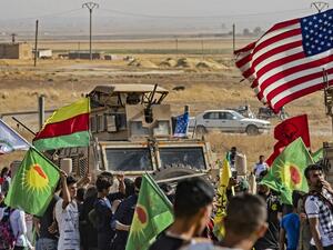US forces in Syria started pulling back today from Turkish border areas, opening the way for Ankara's threatened military invasion and heightening fears of a jihadist resurgence. (Delil SOULEIMAN / AFP)
