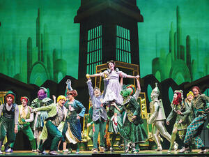 The show — a celebration of the classic 1939 movie — is being performed for the first time in the Kingdom in the Red Hall at Princess Nourah bint Abdulrahman University until Oct. 26. (Photos/Supplied/ Arab News)