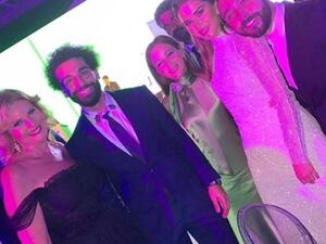 نجمات مصر إلى جانب محمد صلاح