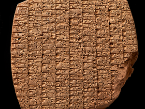 Cuneiform tablets (Twitter)