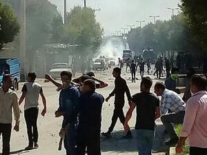 HIV rumors trigger protests in Iran's Lordegan. (Twitter)