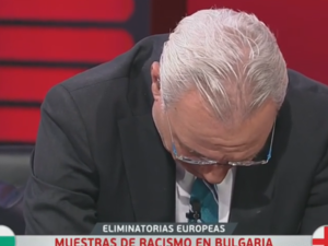 Bulgaria legend Hristo Stoichkov breaks down  (Twitter)