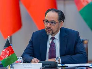 Afghan Foreign Minister Salahuddin Rabbani (Twitter)