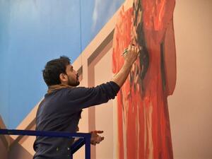 Iranian artist Mehdi Qadyanlu (Twitter)