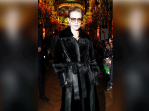 A model wearing the KOBA® Fur-Free Fur
