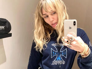 Miley was linked to model Stella Maxwell.