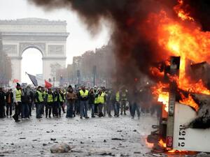 Yellow Vests protest for 50th straight week, as unpopular Macron reaches 2.5 years. (AFP/ File Photo)