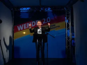 Bjoern Hoecke, top co-candiate for Thuringian state elections of the far-right AfD (Alternative for Germany) party (Twitter)