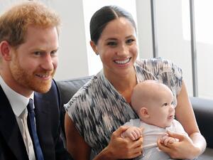 الأمير هاري وميغان ماركل والطفل آرتشي