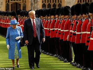 Mr Trump will be received by the Queen, in an unprecedented second visit in a single year by a US President following his State visit in June. (AFP/ File Photo)