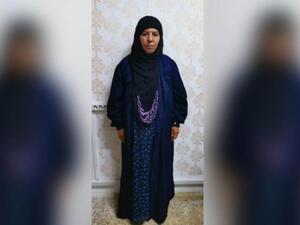 A photo handout provided by Turkish officials, of who they say is Rasmiya Awad, the sister of slain ISIS leader Abu Bakr al-Baghdadi. (Credit: Handout/Turkish Security Officials)