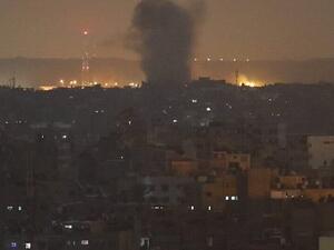 IDF launches fresh strikes in Gaza  (Twitter)