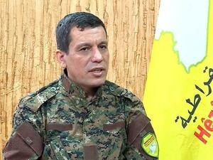 Commander of the Kurdish-led Syrian Democratic Forces (SDF) Mazloum Abdi  (Twitter)