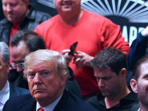 Trump booed at UFC event in New York City (Twitter)