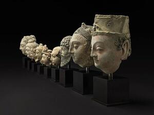 4th-century statues of Buddha (Twitter)