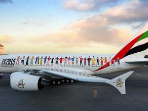 ‘Year of Tolerance’ Airbus A380 (Twitter)