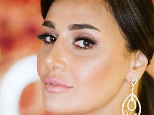 Egyptian actress Hala Shiha shared a series of close up pictures Source halashihanew Instagram