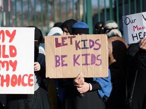 Parents permanently banned from protesting LGBT lessons outside Birmingham school (Twitter)