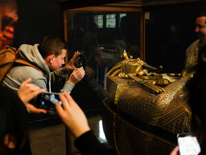 Tutankhamen's Mask in Egyptian Museum in Cairo. (Shutterstock/ File Photo)
