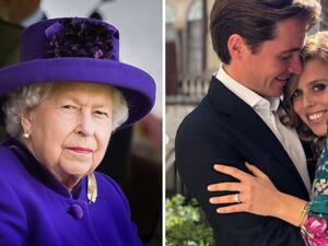 الملكة إليزابيث والأميرة بياتريس