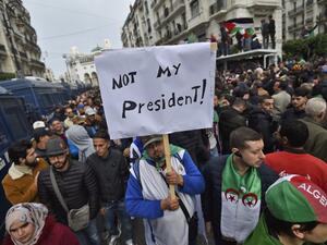 Abdelmadjid Tebboune, a former ally of Algeria's deposed leader Abdelaziz Bouteflika was elected yesterday president of the protest-wracked country in a widely boycotted vote, sparking another outpouring of anger on the streets today. RYAD KRAMDI / AFP