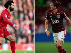 فيليبي لويس ومحمد صلاح