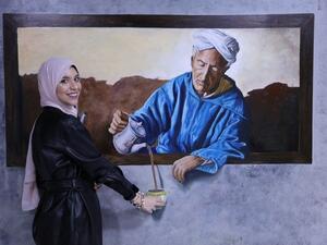 3D World Dubai contains more than 185 paintings all of which are illusions (Arab News)
