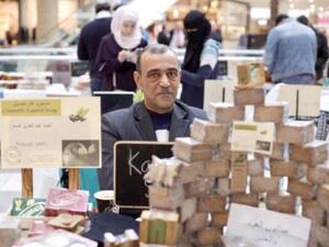 UNHCR’s #WithRefugees Winter Bazaar is selling handmade products by refugees at Galleria Mall in Amman on Friday and Saturday (Photo courtesy of UNHCR)