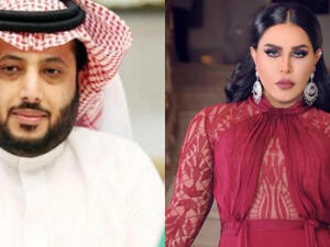 الفنانة الإمارتية أحلام والمستشار تركي آل الشيخ