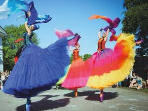 Entertainment as part of the celebrations 