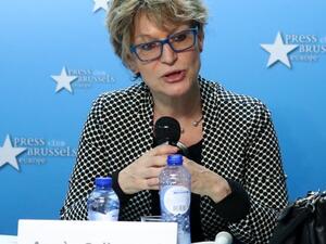 The United Nations special rapporteur on extrajudicial executions, Agnes Callamard (Twitter)
