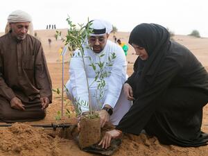 Sharjah Commerce and Tourism Development Authority and the EPAA Organises an Environmental Initiative at El Mentether 